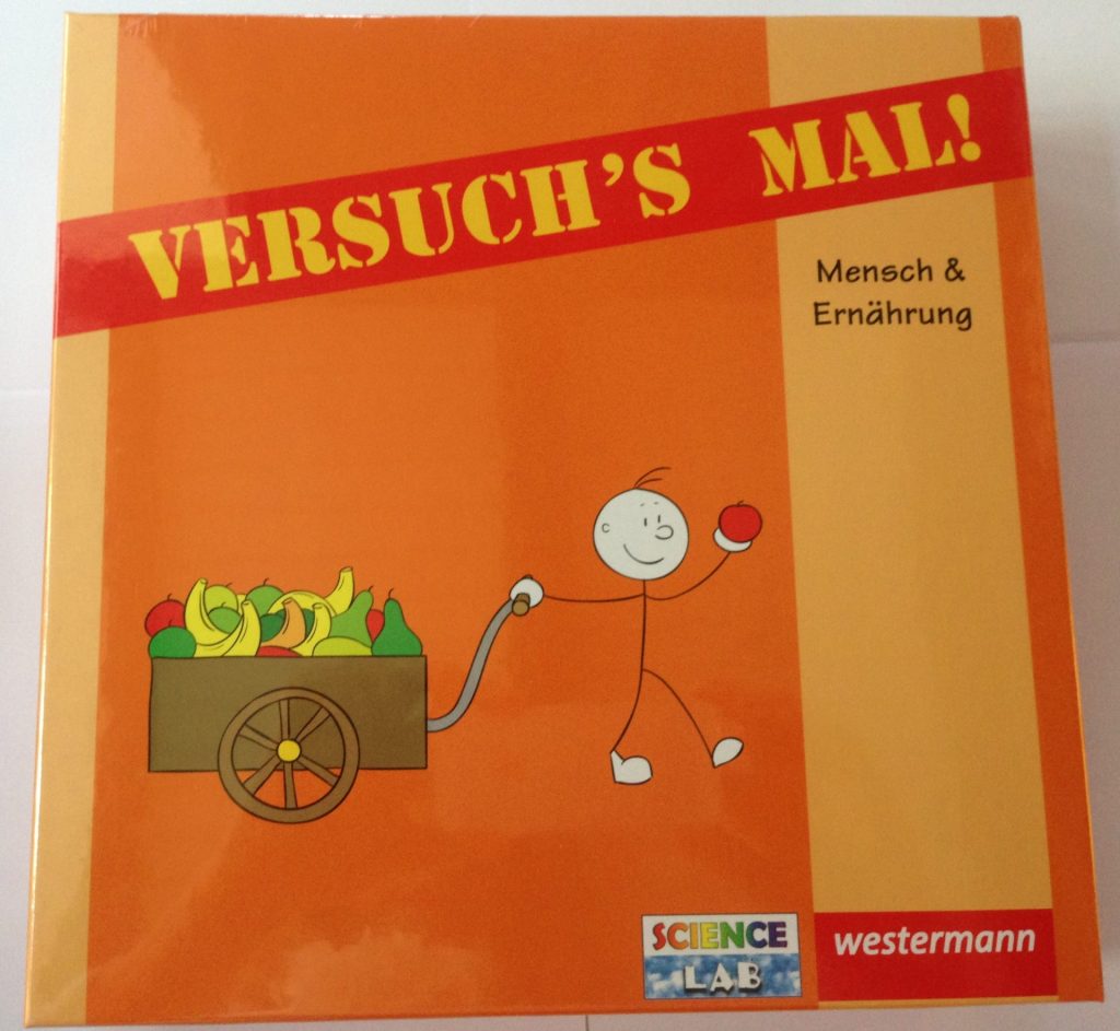 ScienceLab Experimentierbox Mensch und Ernährung mit Material und Anleitung