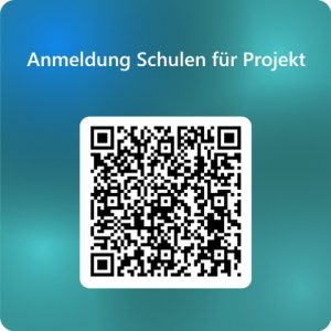 QR-Code zur Anmeldung von Schulen für das KI4Kids-Projekt